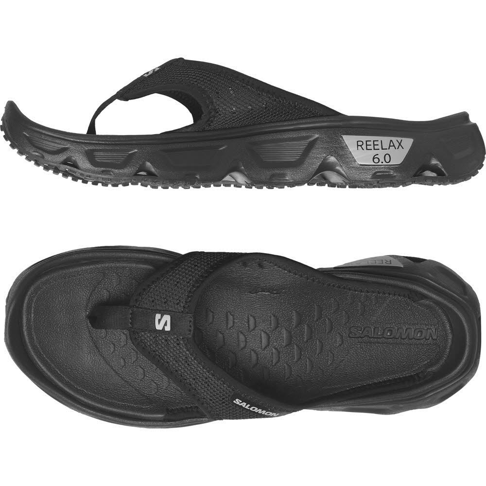 Salomon REELAX BREAK 6.0 Herren Flip-Flops Badeschlappen schwarz