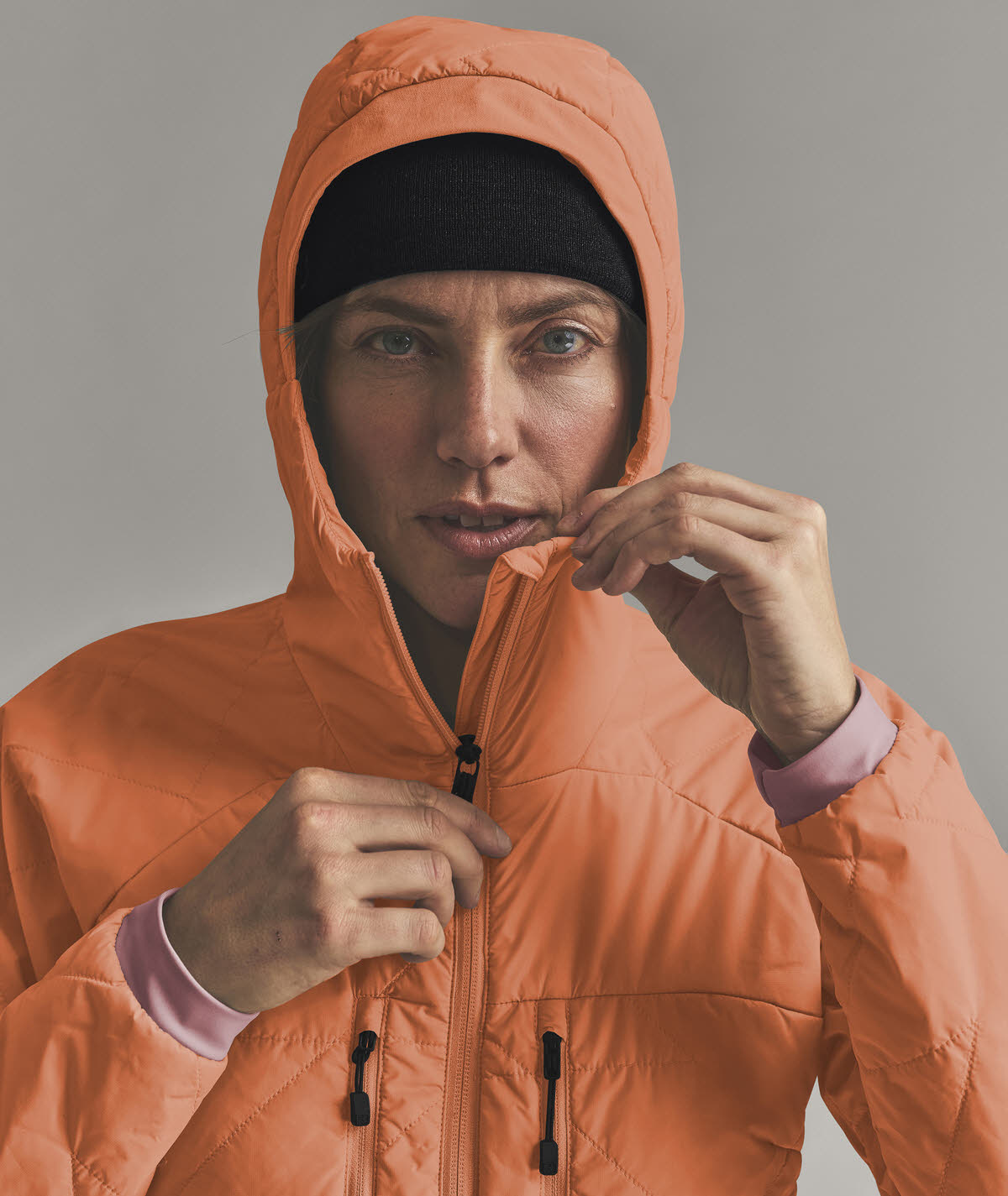 Ortovox Venet Swisswool Daunenjacke Loftjacke Damen orange