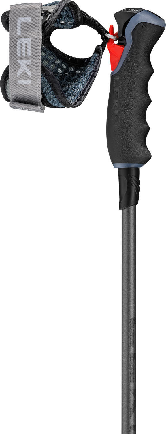 Leki Carbon 12 TR Unisex Skistöcke Ski Poles schwarz/grau