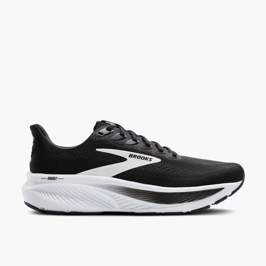Brooks Ghost 17 Herren Laufschuhe Joggingschuhe schwarz/weiß/grau