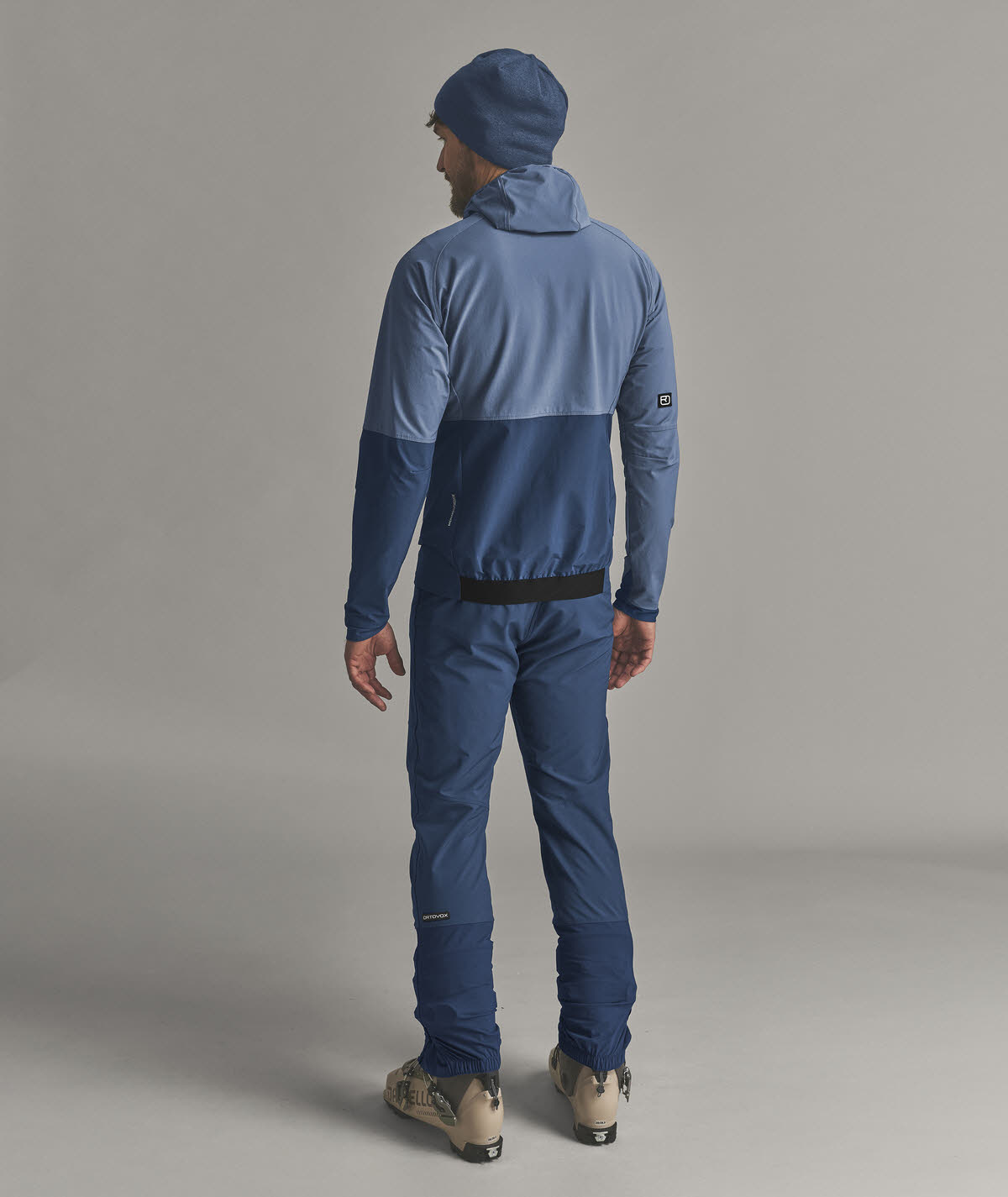 Ortovox VENET SOFTSHELL HOODED JACKET Herren Softshelljacke Outdoorjacke blau