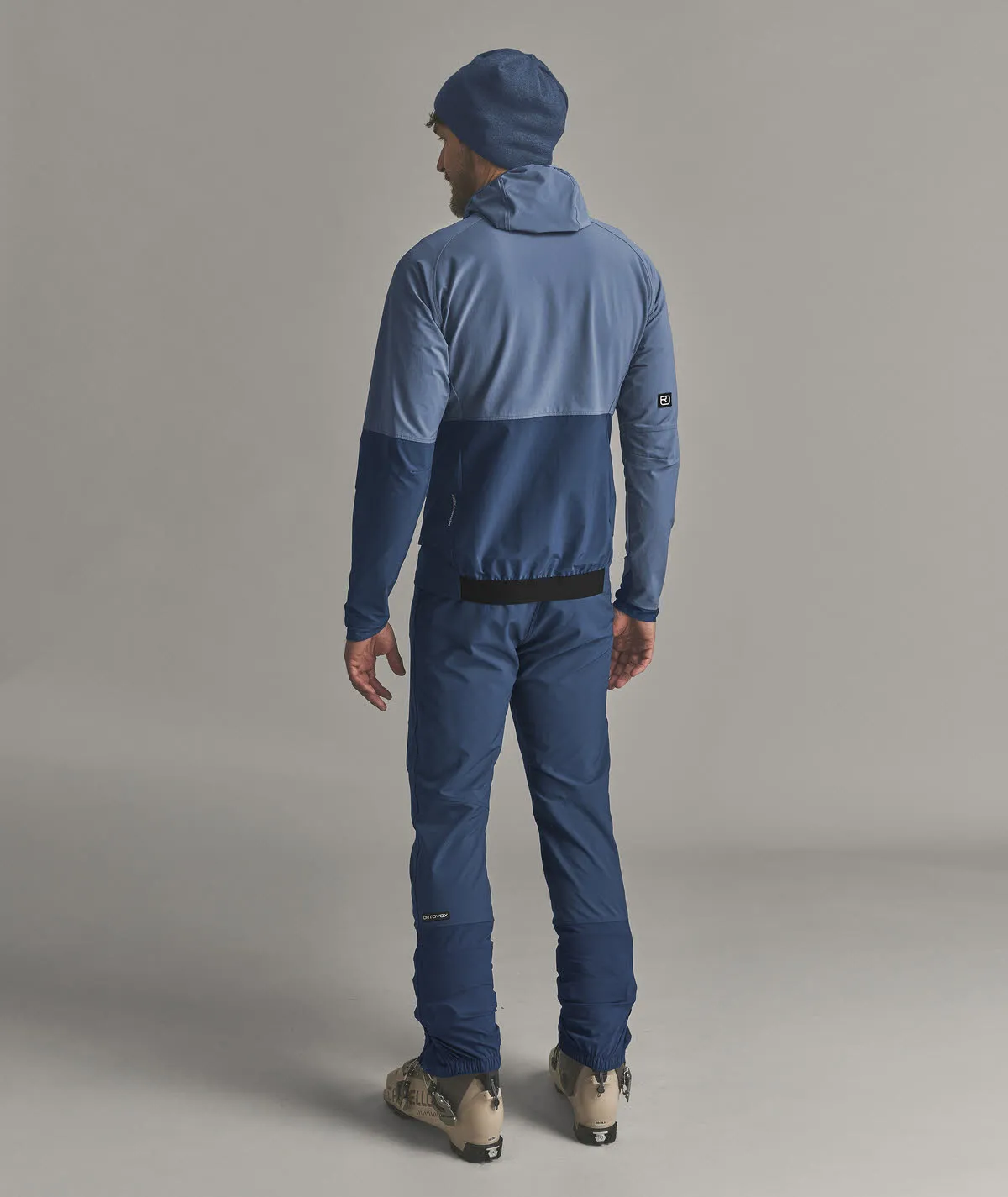 Ortovox VENET SOFTSHELL HOODED JACKET Herren Softshelljacke Outdoorjacke blau