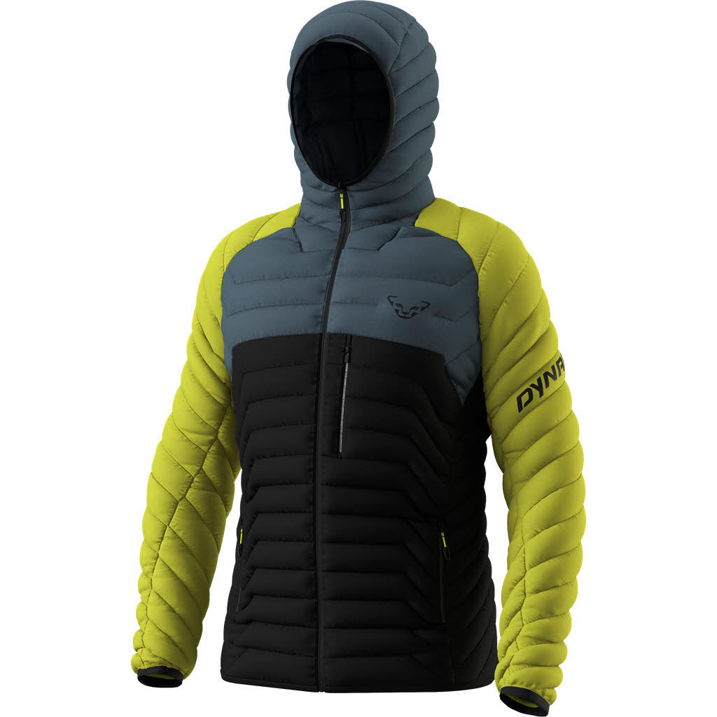 Dynafit RADICAL RDS DWN HOOD JKT Herren Daunenjacke Wanderjacke gelb