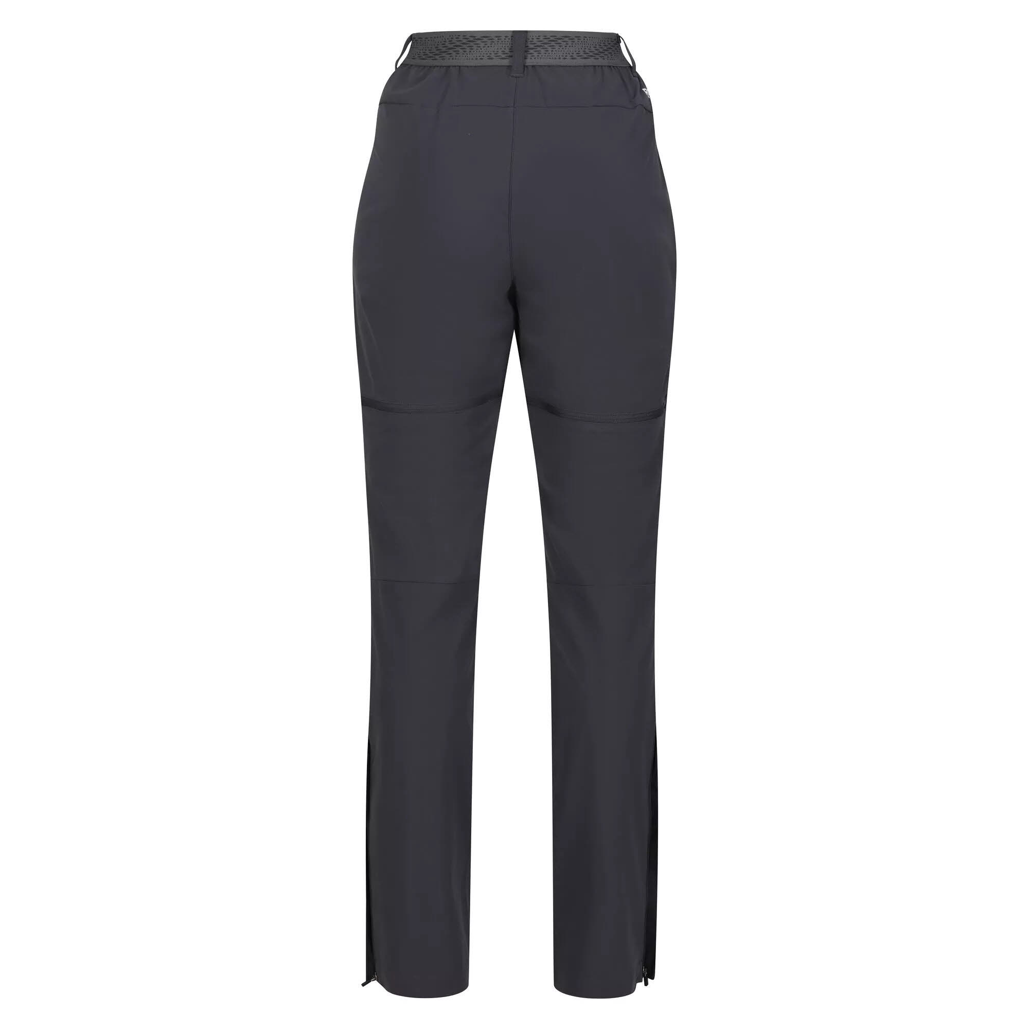 Regatta Mountain Zip-Off-Wanderhose Damen Outdoorhose grau