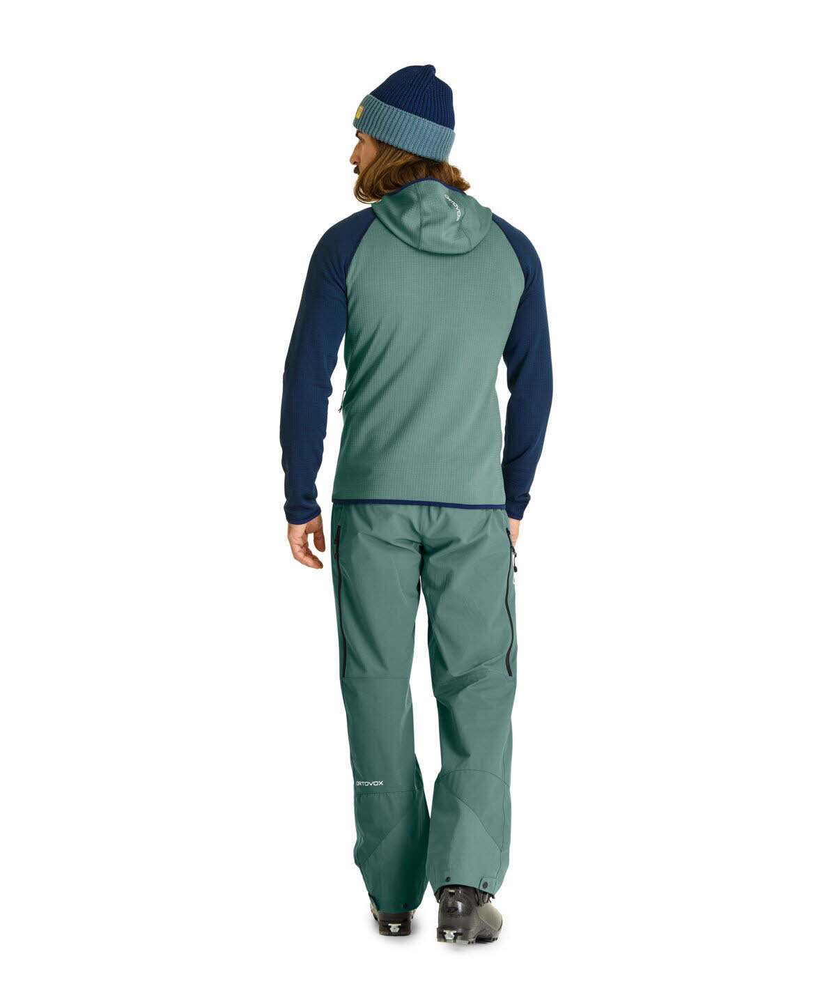 Ortovox Knit Hoody Fleecejacke Herren braun