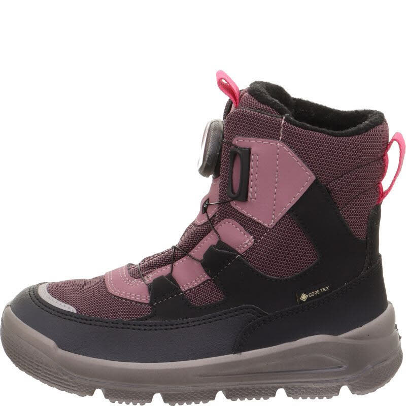Superfit MARS Mädchen Kinder Winterschuhe Winterstiefel lila schwarz