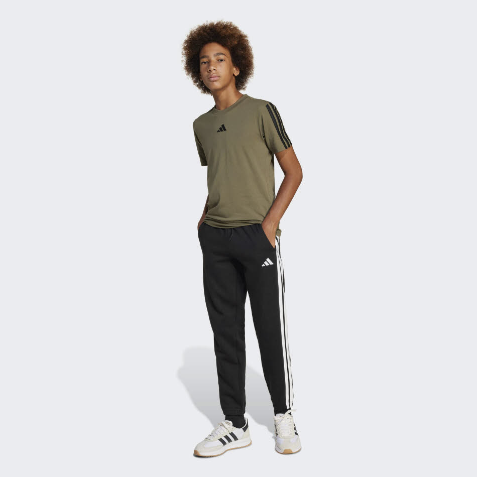 adidas Essentials Kinder Jogginghose schwarz/weiß