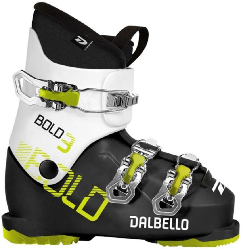 Dalbello BOLD 1.0 JR Kinder Skischuhe Skiboots Alpin Skistiefel schwarz/weiß
