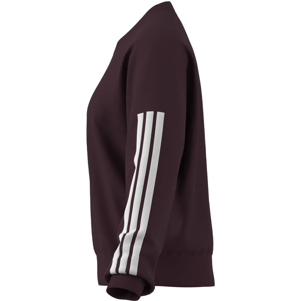 adidas W 3S FT SWT Damen Sweatshirt schwarz