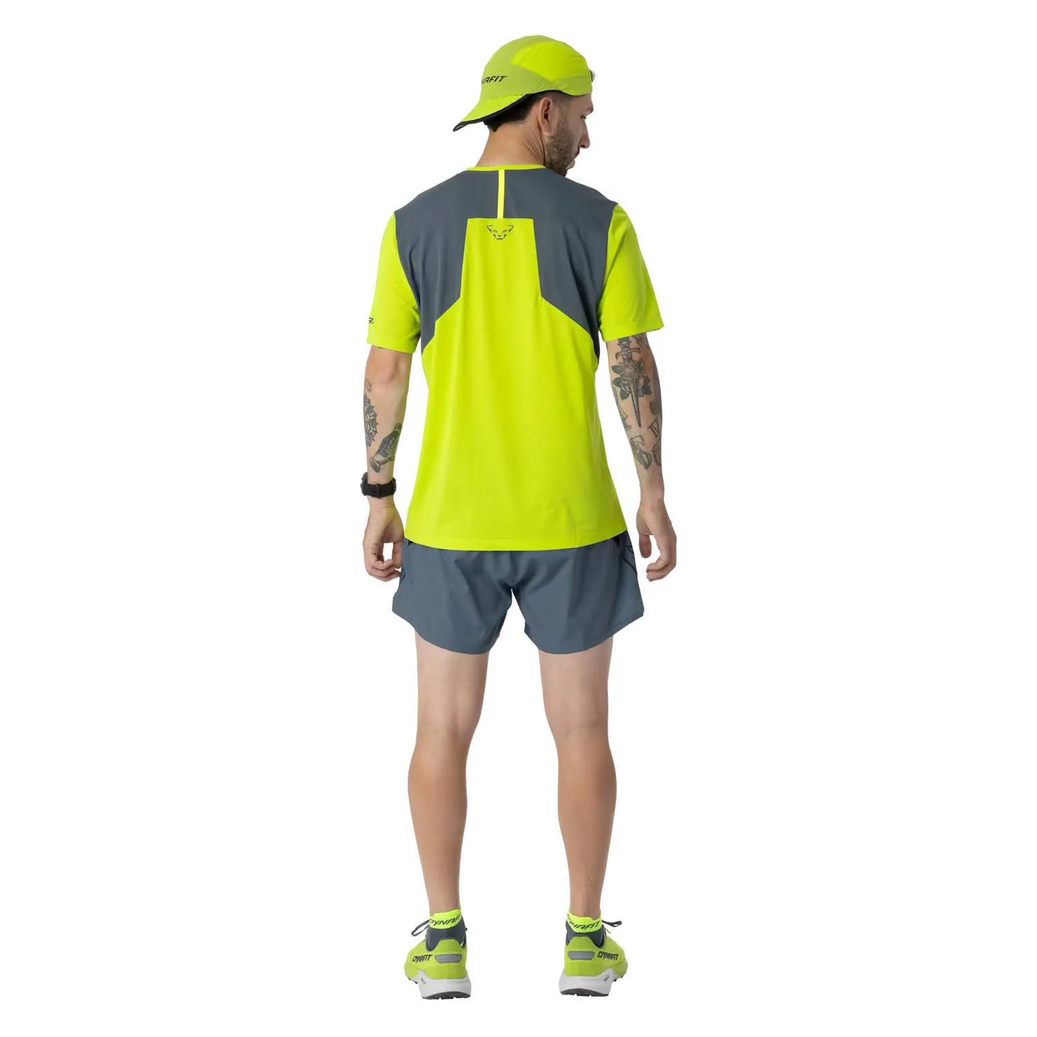 Dynafit SKY SHIRT M Herren Laufshirt Trainingsshirt ultra yellow