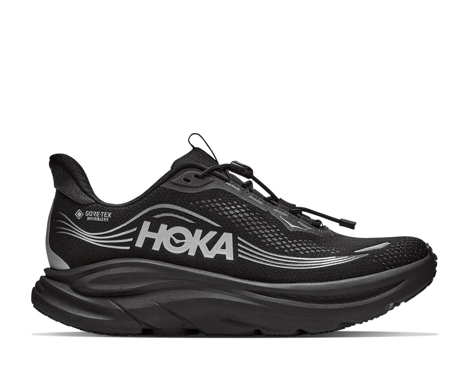 Hoka Clifton 11 GTX Damen Laufschuhe Joggingschuhe schwarz