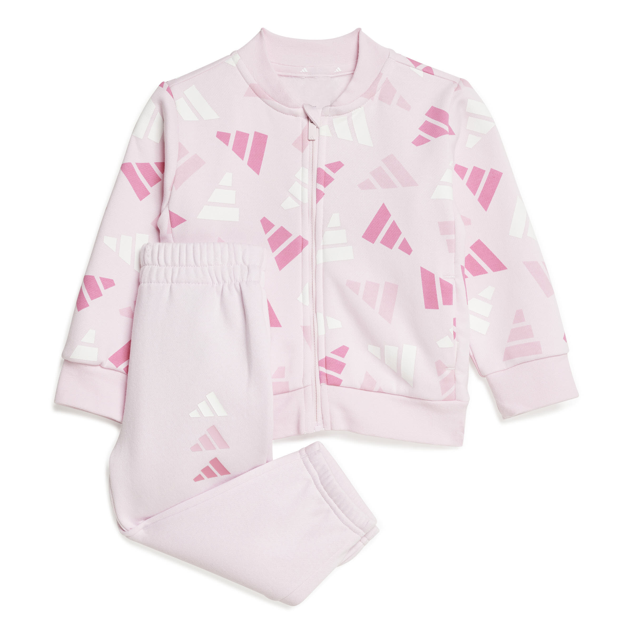 adidas Seasonal Essentials Logo Celebration Kids Trainingsanzug Kinder rosa