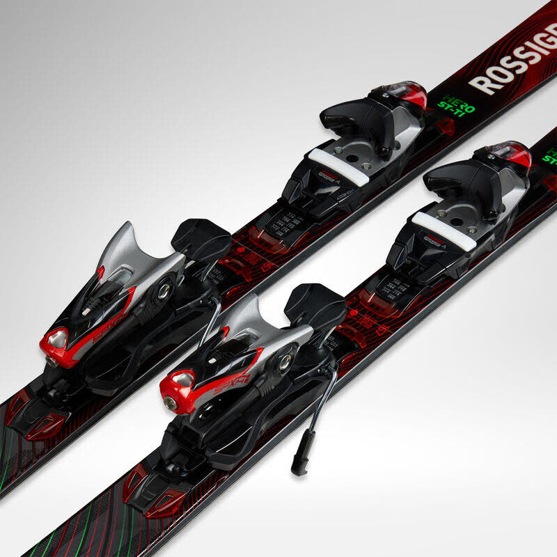 Rossignol HERO ST TI Kon. + NX12 GW Slalomcarver Ski Fortgeschrittene 26/27 schwarz/rot