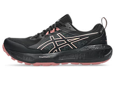 Asics GEL-SONOMA 8 GTX Damen Laufschuhe Trailrunning-Schuhe schwarz/orange