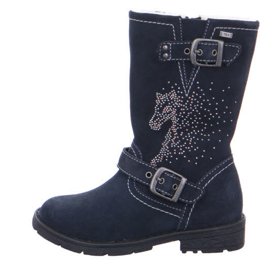 Lurchi Heidi-TEX Mädchen Stiefel Winterboots schwarz
