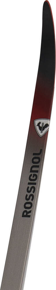 Rossignol DELTA COMP R-SKIN STIFF Langlaufski Klassisch Fellski + Race Classic Bdg. grau/schwarz