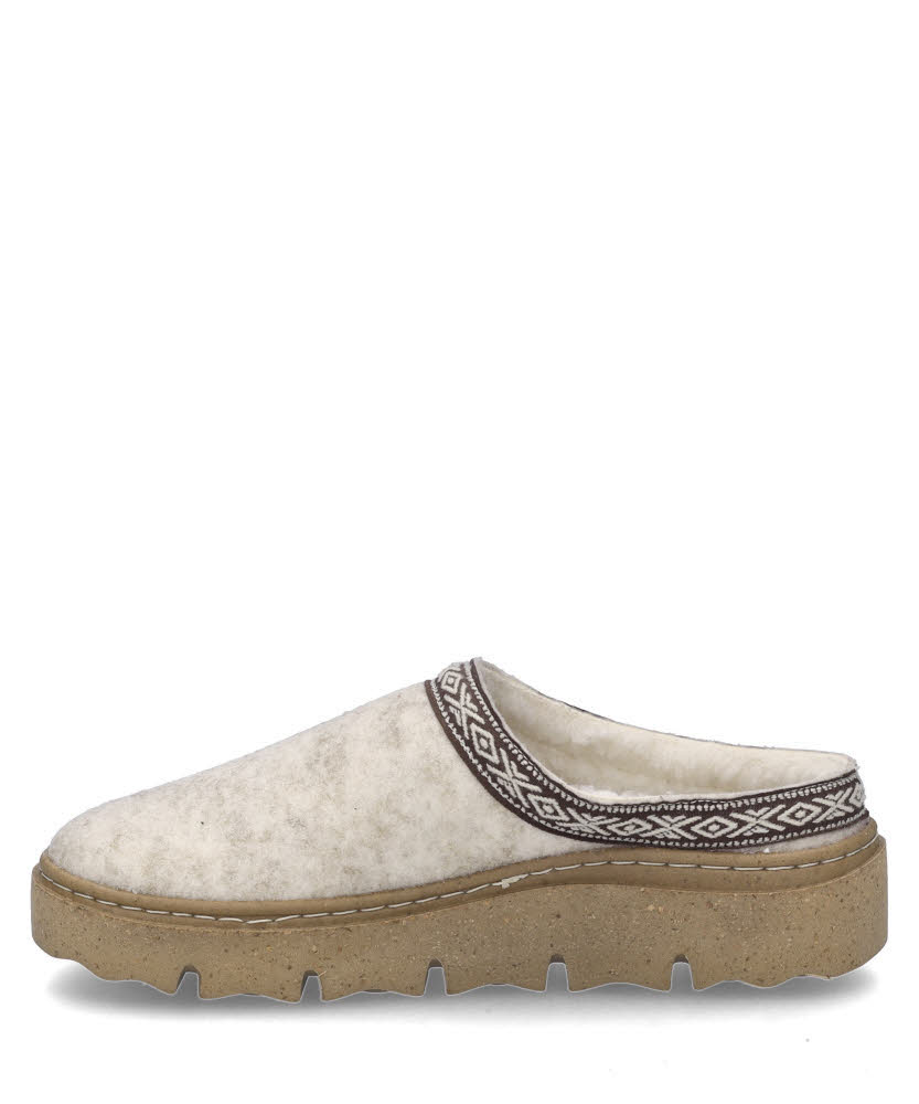 Josef Seibel Carmaux 06 Damen Hausschuhe Filzschuhe natur/kombi