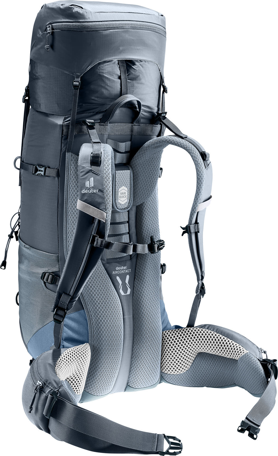 Deuter Aircontact Lite 40 + 10 Unisex Wanderrucksack Trekkingrucksack black/marine NEU