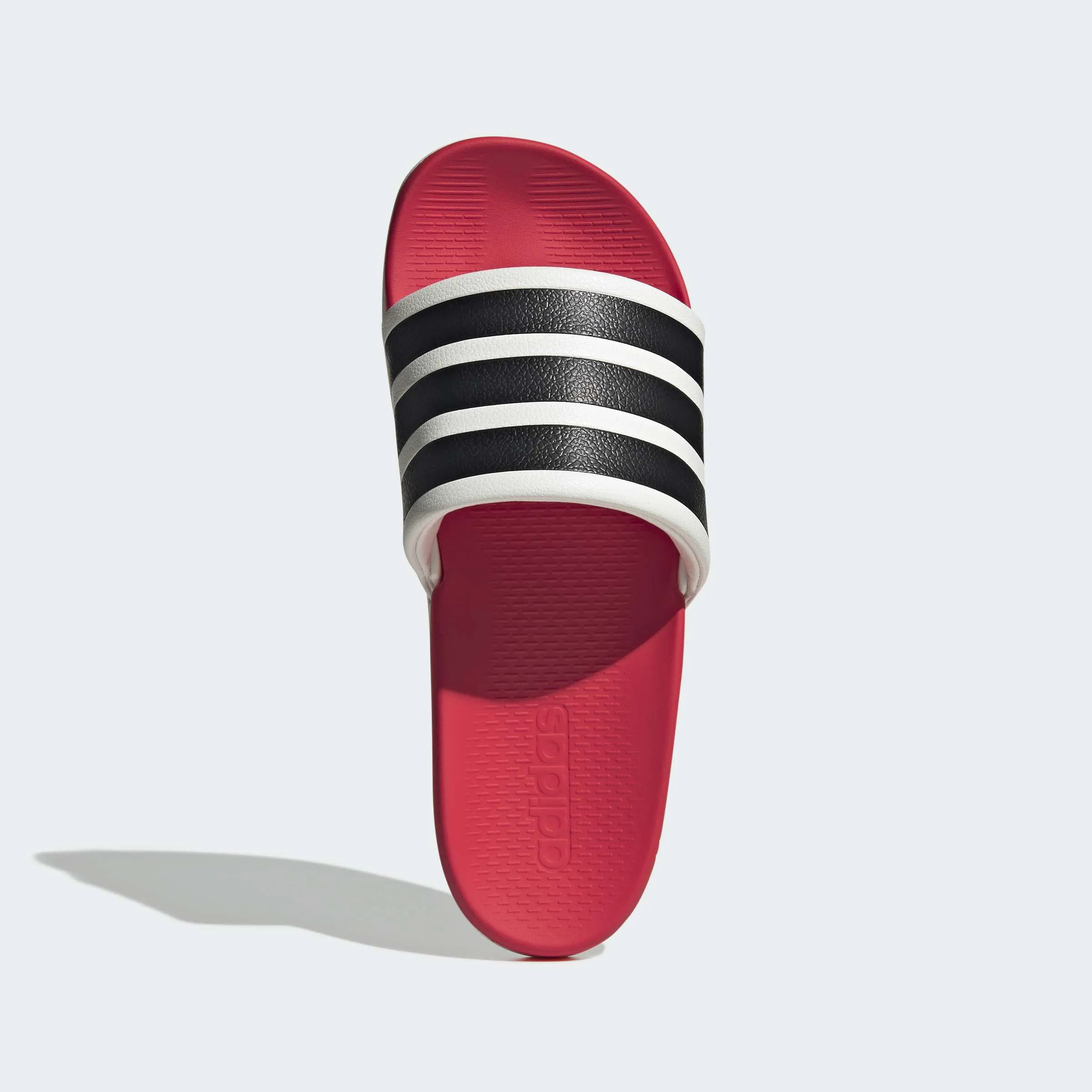 adidas ADILETTE COMFORT 2.0 Unisex Badelatschen weiß/rot/schwarz