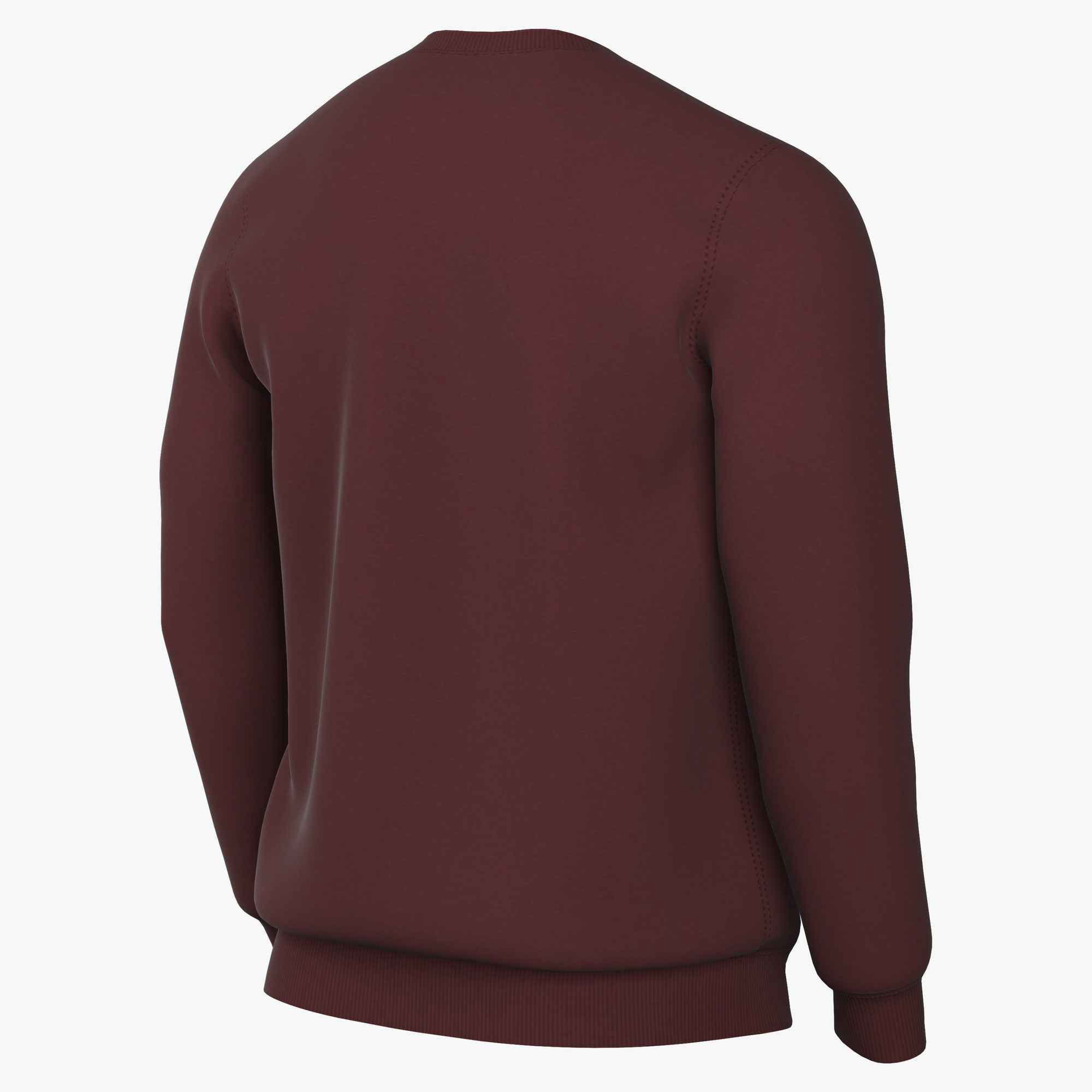 Nike Club Men"s Fleece Crew Herren Sweatshirt Pullover dunkelrot