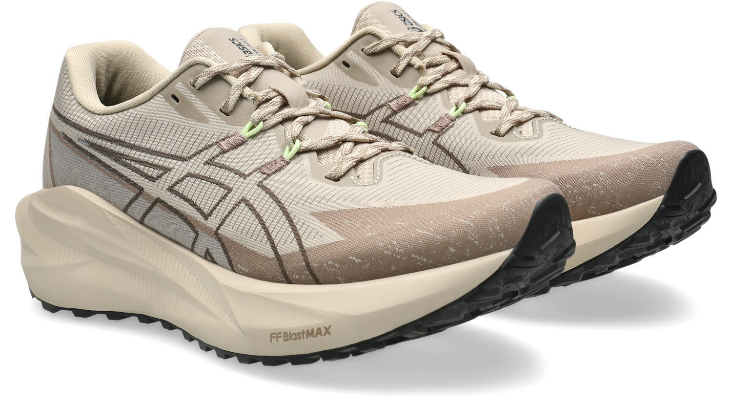 Asics BLAZEBLAST Damen Laufschuhe Joggingschuhe beige