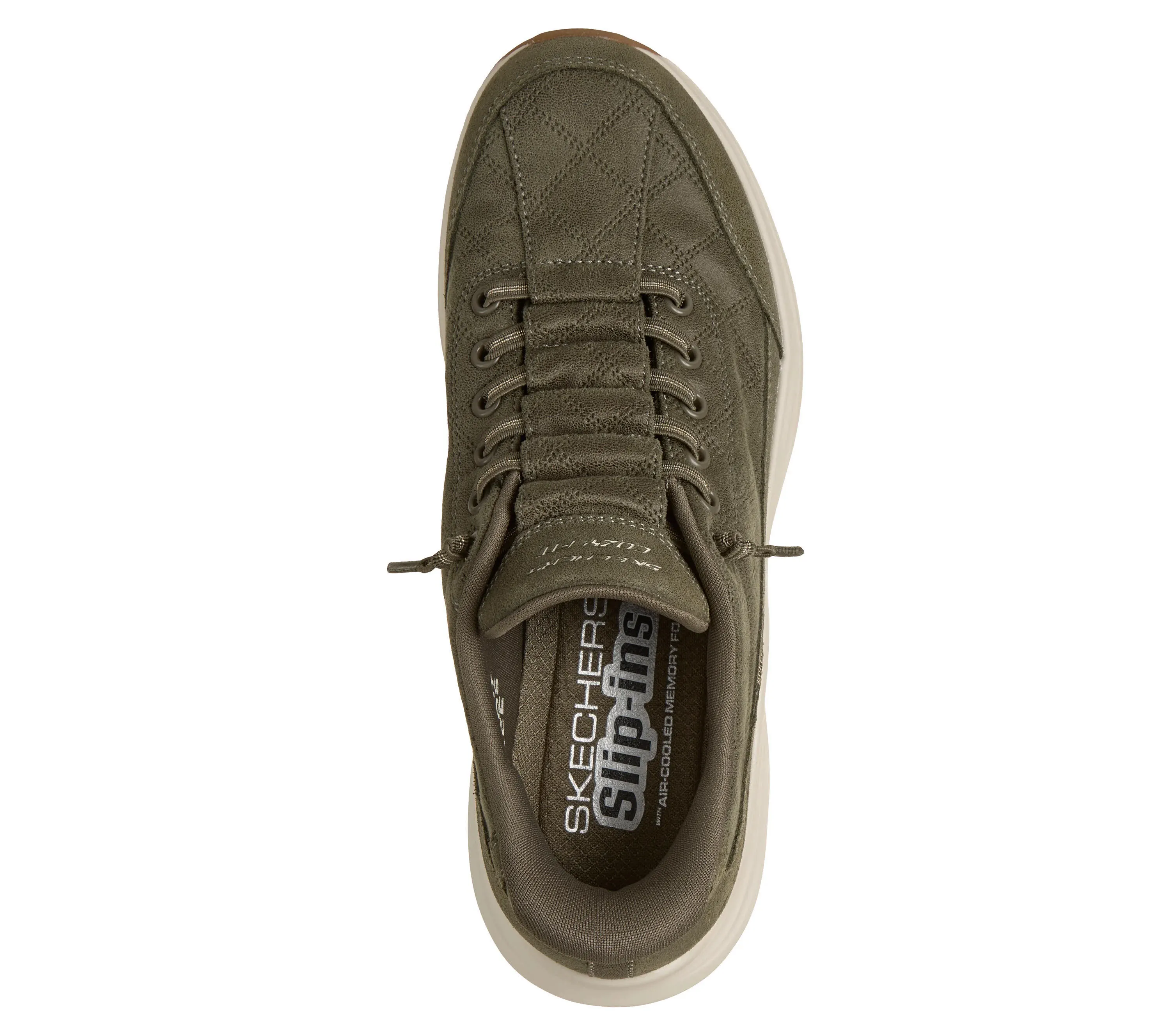 SkechersContour Foam - Natural Ease Damen Slipper grün