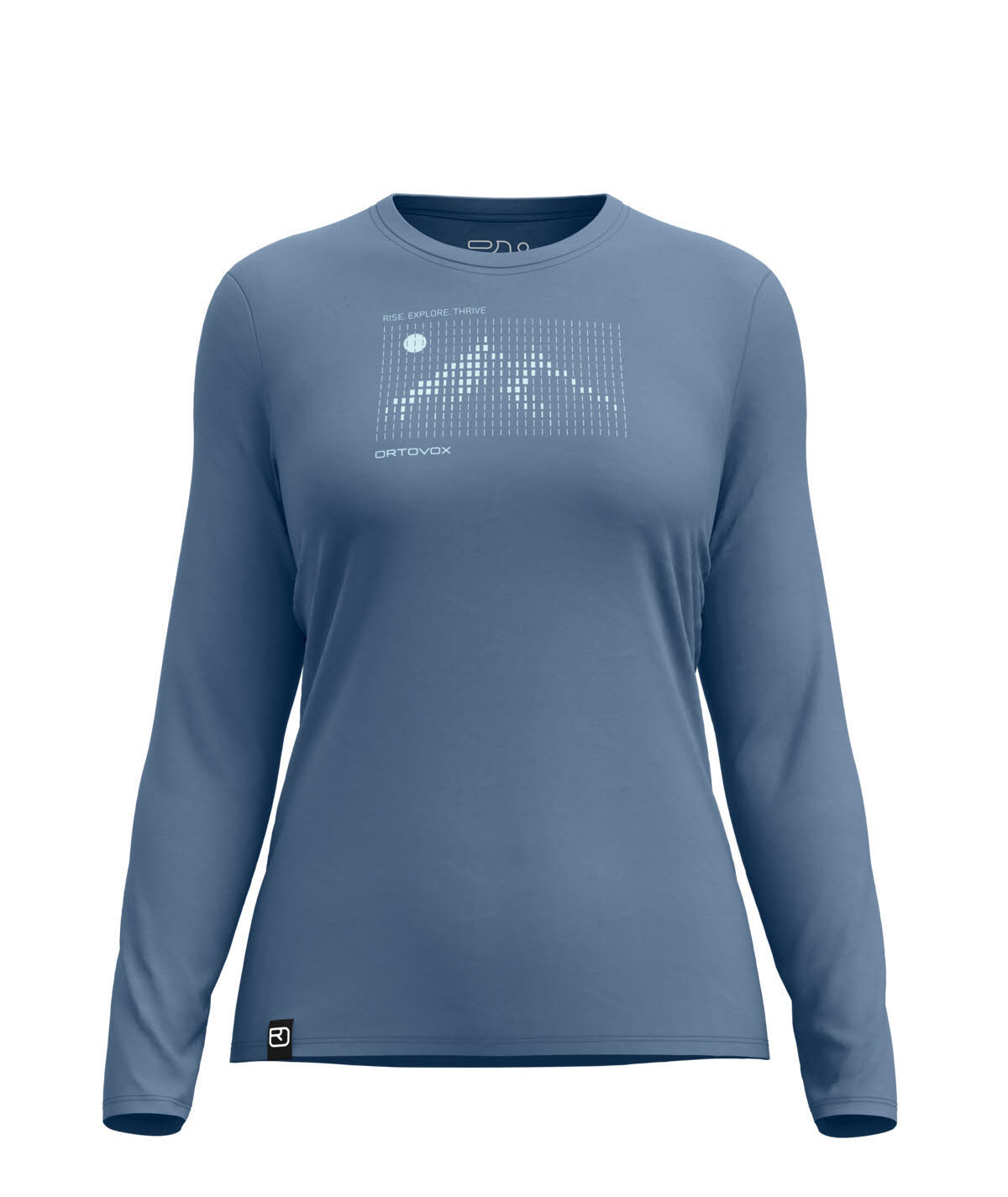 Ortovox DA 185 MERINO SUNRISE LS W Damen Sweatshirt Shirt langarm light nunatak