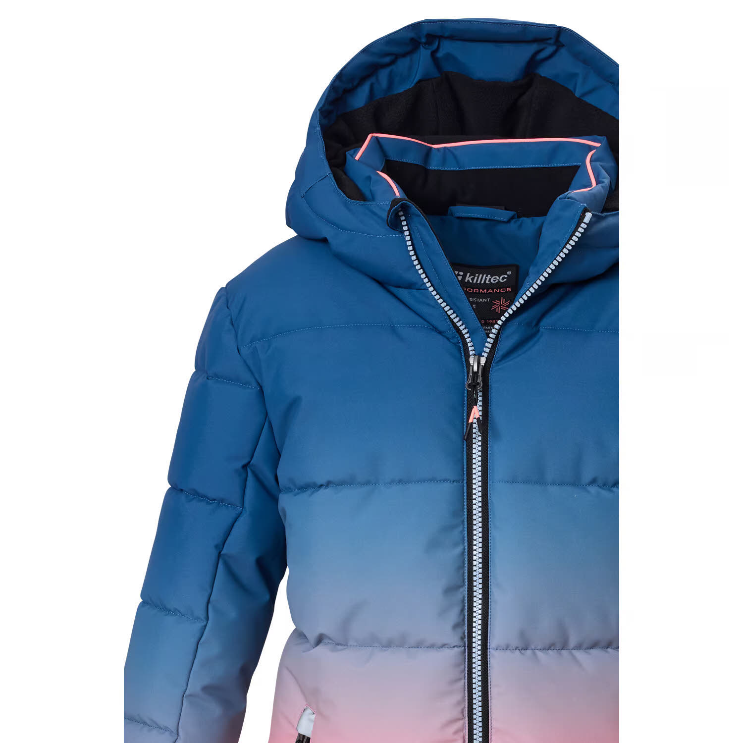 Killtec KSW 330 GRLS SKI QLTD JCKT Mädchen Skijacke Winterjacke hellpink