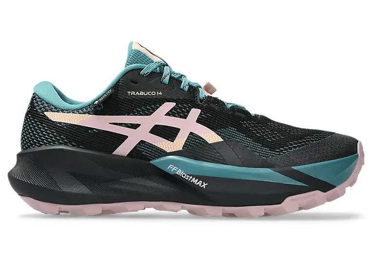Asics TRABUCO 14 GTX Damen Trailrunning-Schuhe Laufschuhe black/morganite