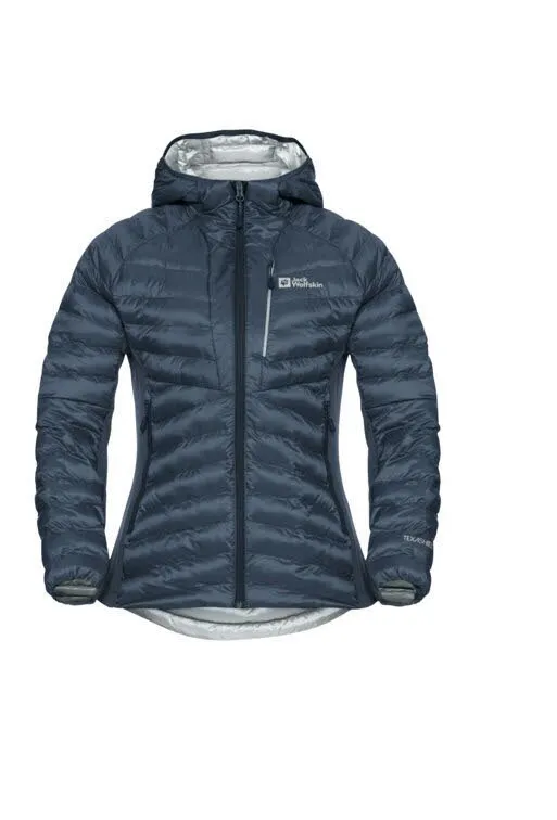 Jack Wolfsskin Routeburn Pro Ins Damen Isolationsjacke Jacke blau