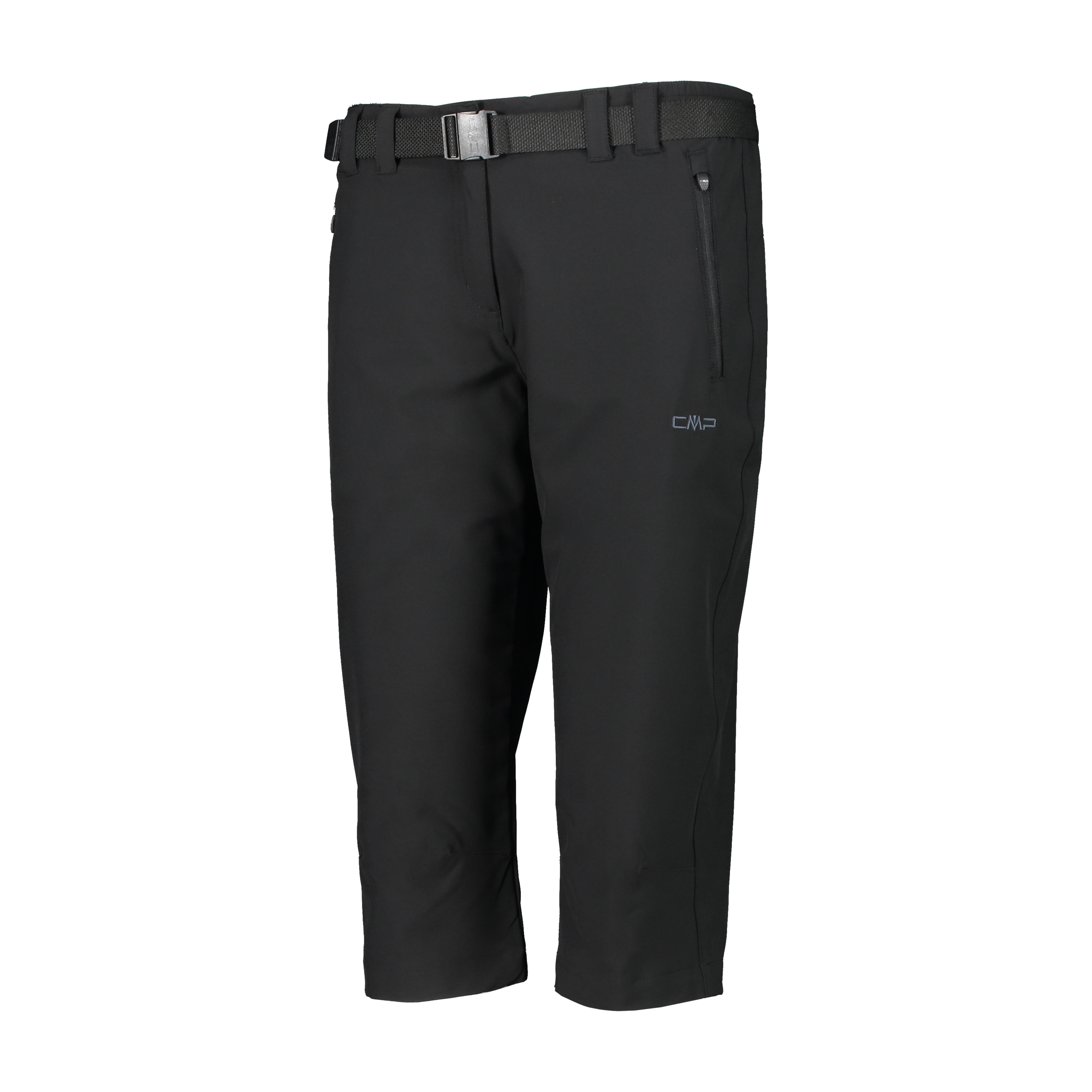 CMP CAPRI Damen 3/4 Wanderhose Trekkinghose schwarz NEU