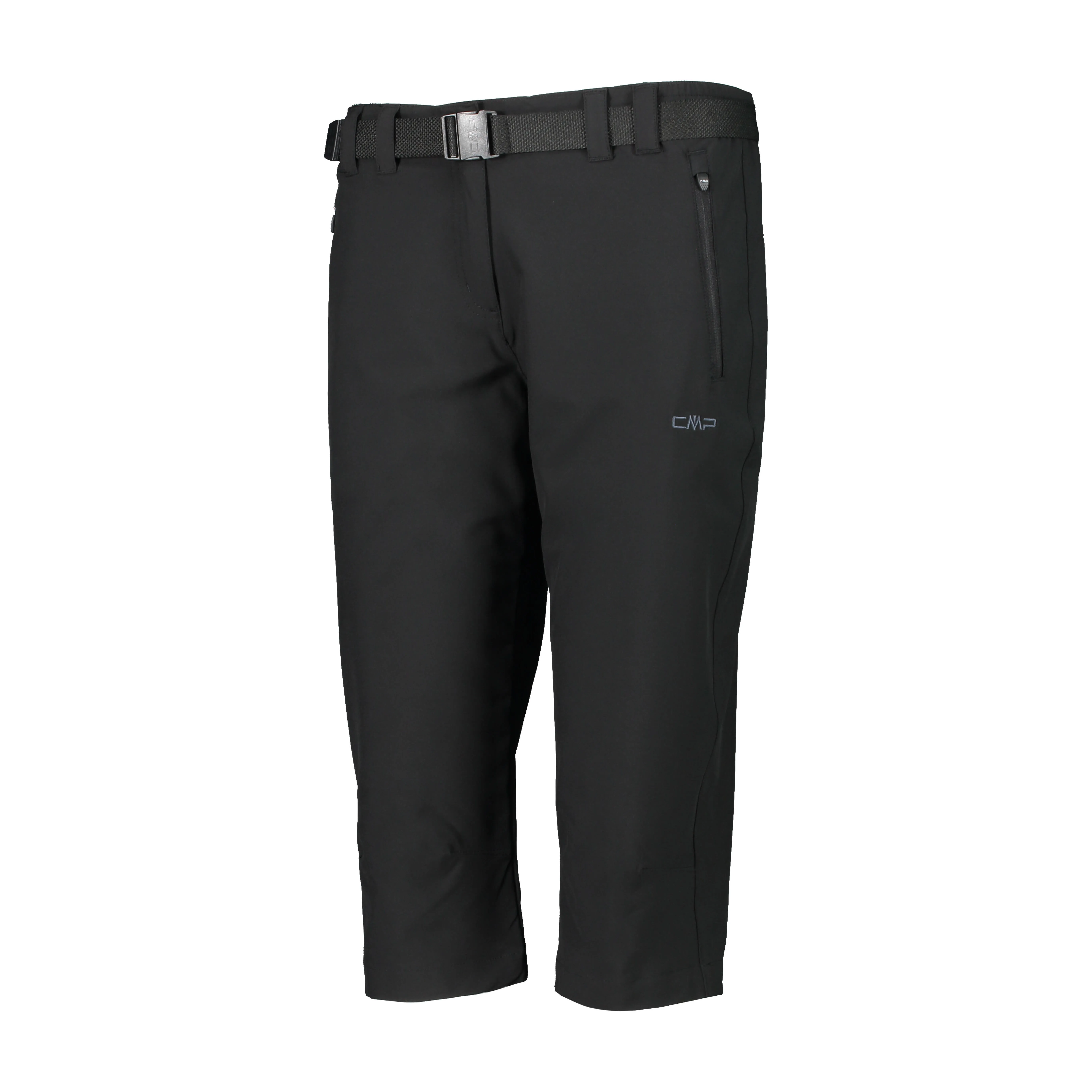 CMP CAPRI Damen 3/4 Wanderhose Trekkinghose schwarz NEU