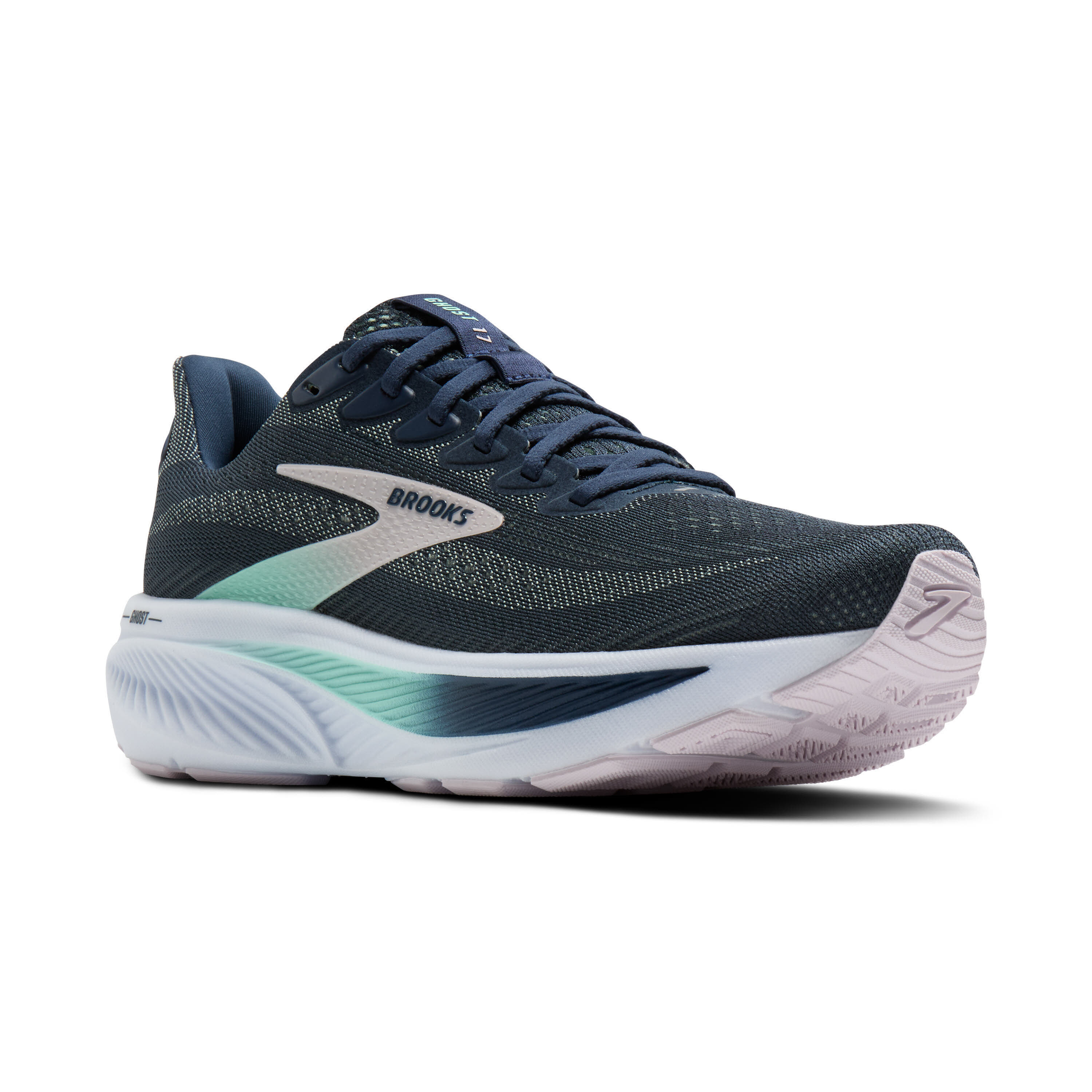 BROOKS Ghost 17 Damen Laufschuhe Joggingschuhe schwarz/weiß