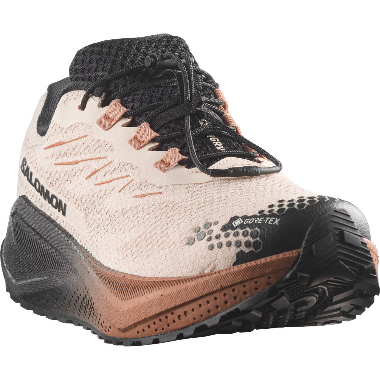 Salomon AERO BLAZE 4 GRVL GTX Damen Laufschuhe Joggingschuhe beige