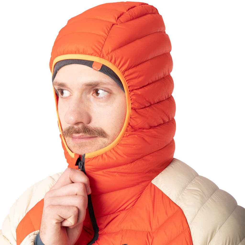 Dynafit RADICAL RDS DWN HOOD JKT Herren Daunenjacke Wanderjacke orange