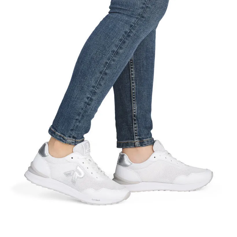 Rieker DamenSneaker Low weiß