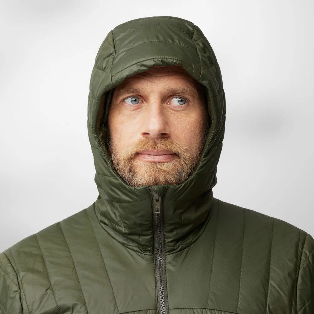 Fjällräven Expedition X-Lätt Hoodie M Herren Winterjacke grün