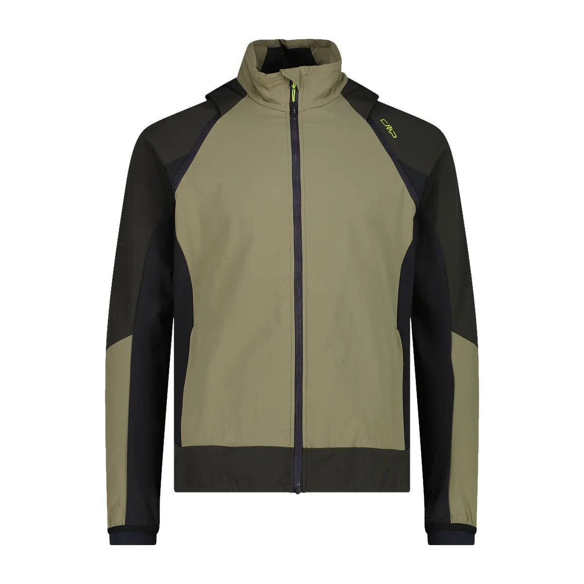 Hybridjacke Unlimitech mit abnehmbaren Ärmeln Herren grün