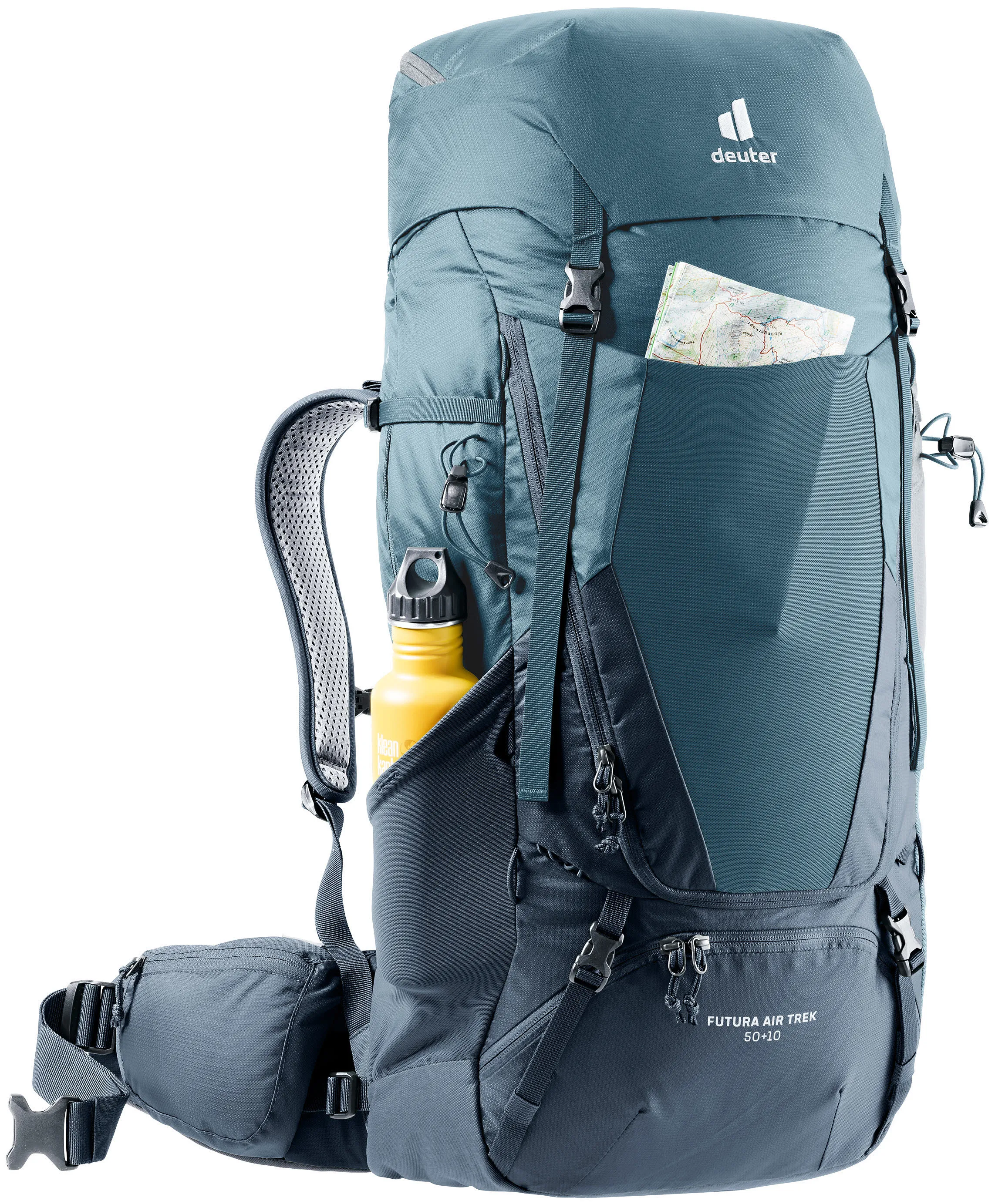 Deuter Futura Air Trek 50+10 Unisex Wanderrucksack Trekkingrucksack atlantic/ink NEU