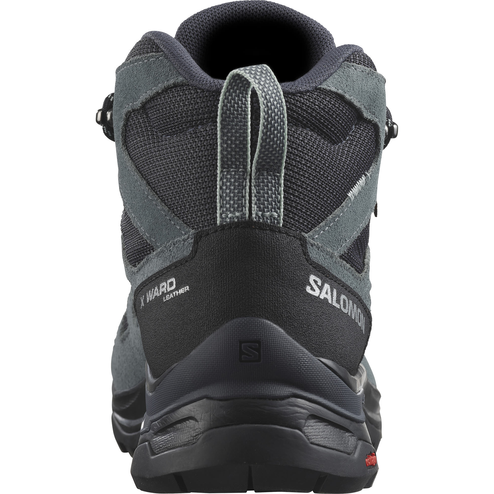 Salomon X Ward Leather MId GTX Damen Trekkingschuh Schwarz