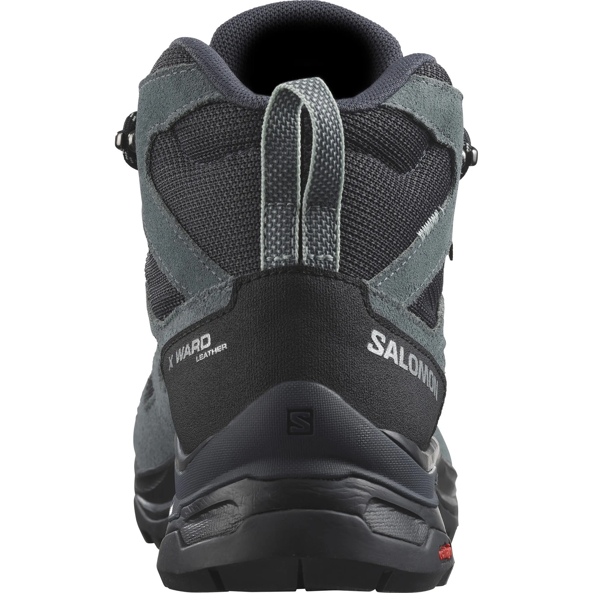 Salomon X Ward Leather MId GTX Damen Trekkingschuh Schwarz