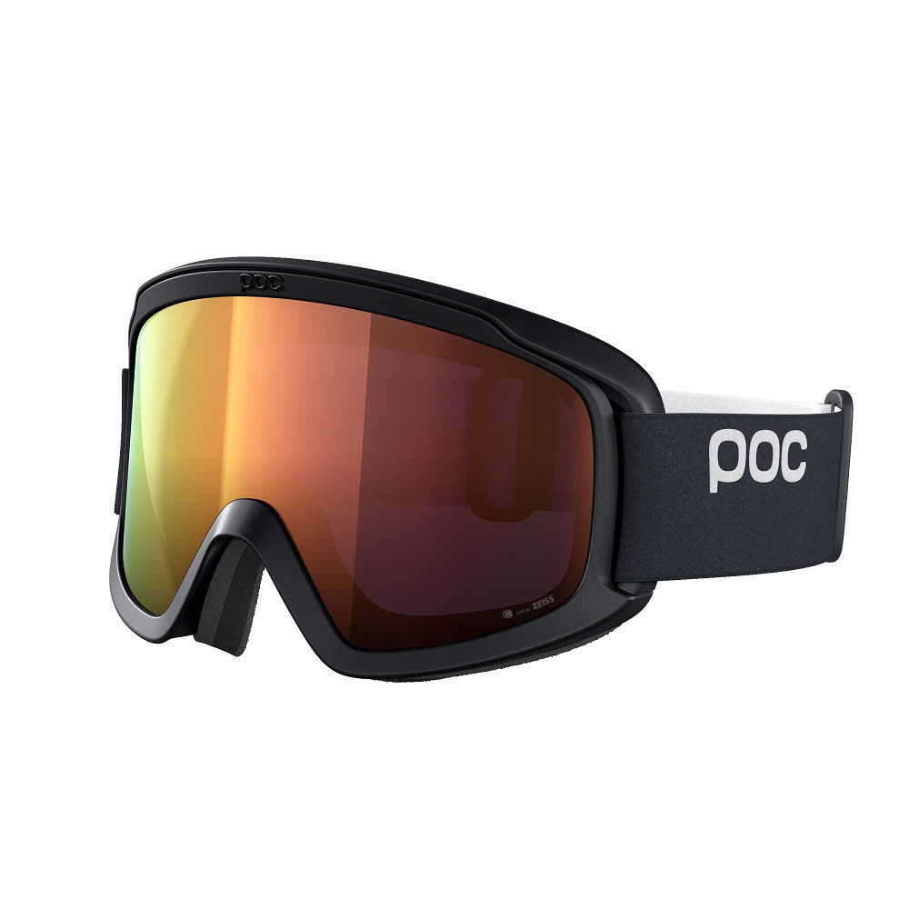 POC Opsin Unisex Skibrille Snowboardbrille uranium black/partly sunny orange
