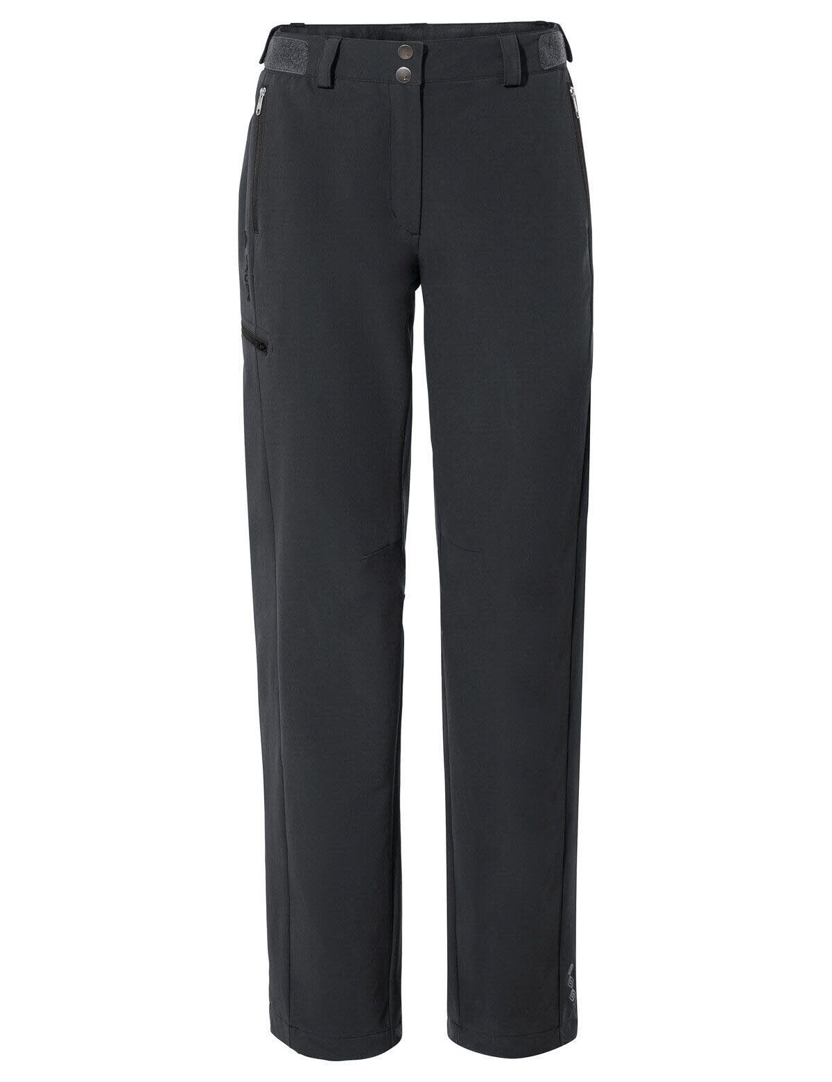 Vaude Skomer II Softshellhose Wanderhose Trekkinghose Damen schwarz