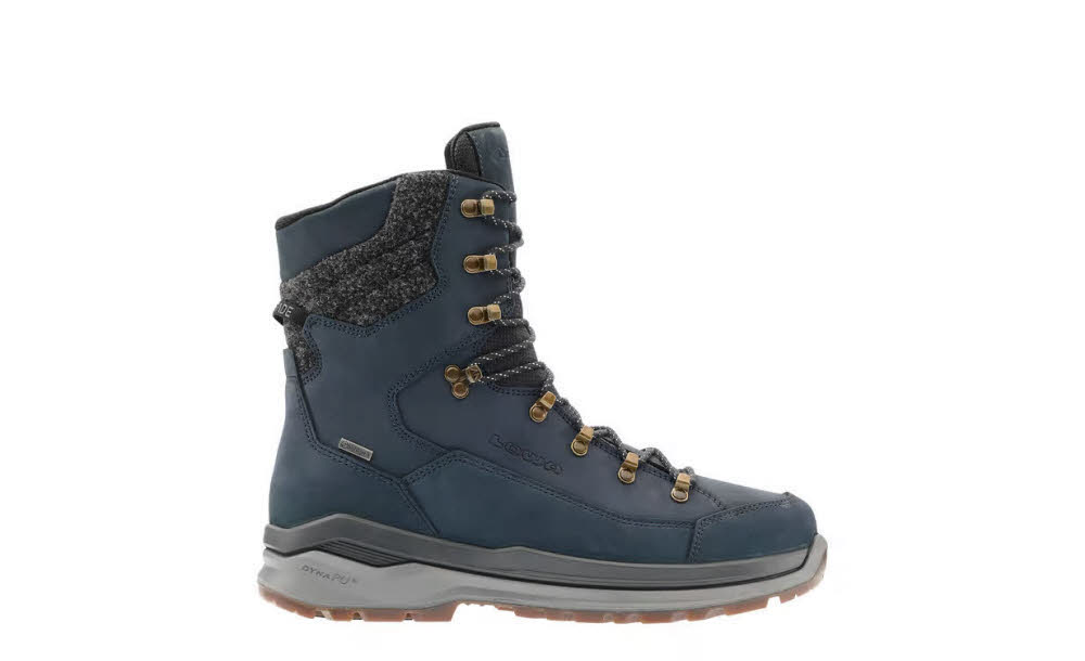 Lowa RENEGADE EVO ICE 2 GTX Herren Winterstiefel gefüttert wasserdicht dunkelblau