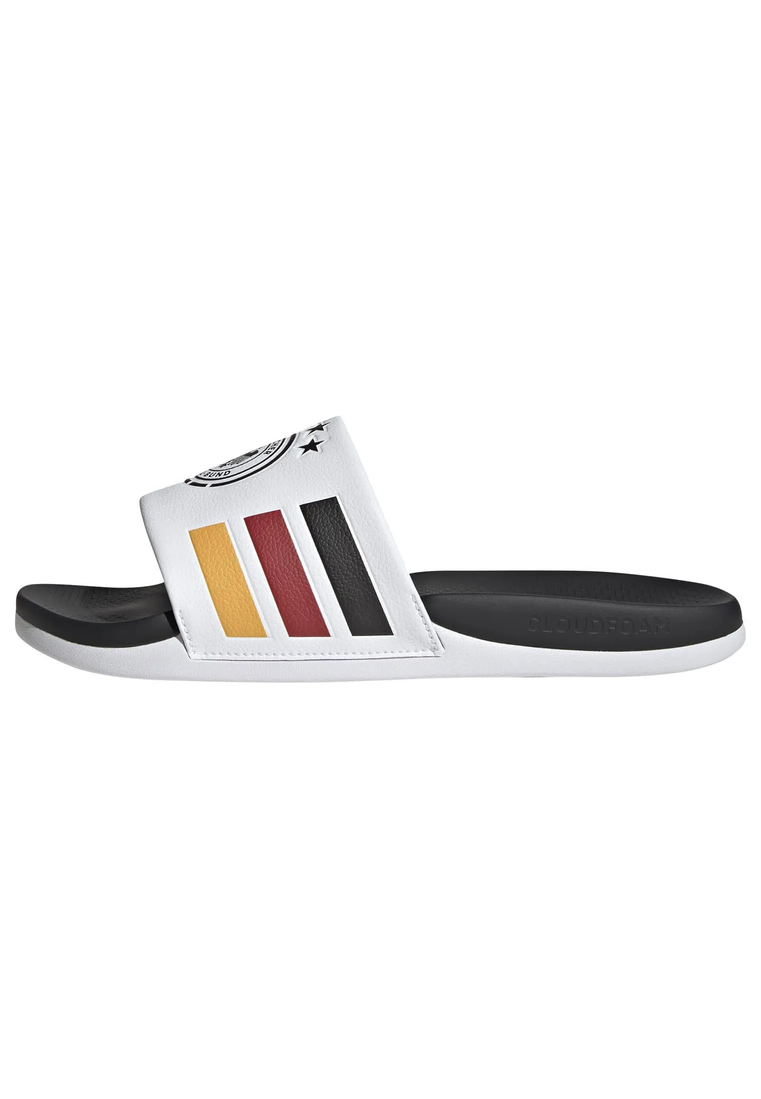 adidas ADILETTE CMFT DFB Unisex Badelatschen Nationalmannschaft weiß/schwarz/rot/gold