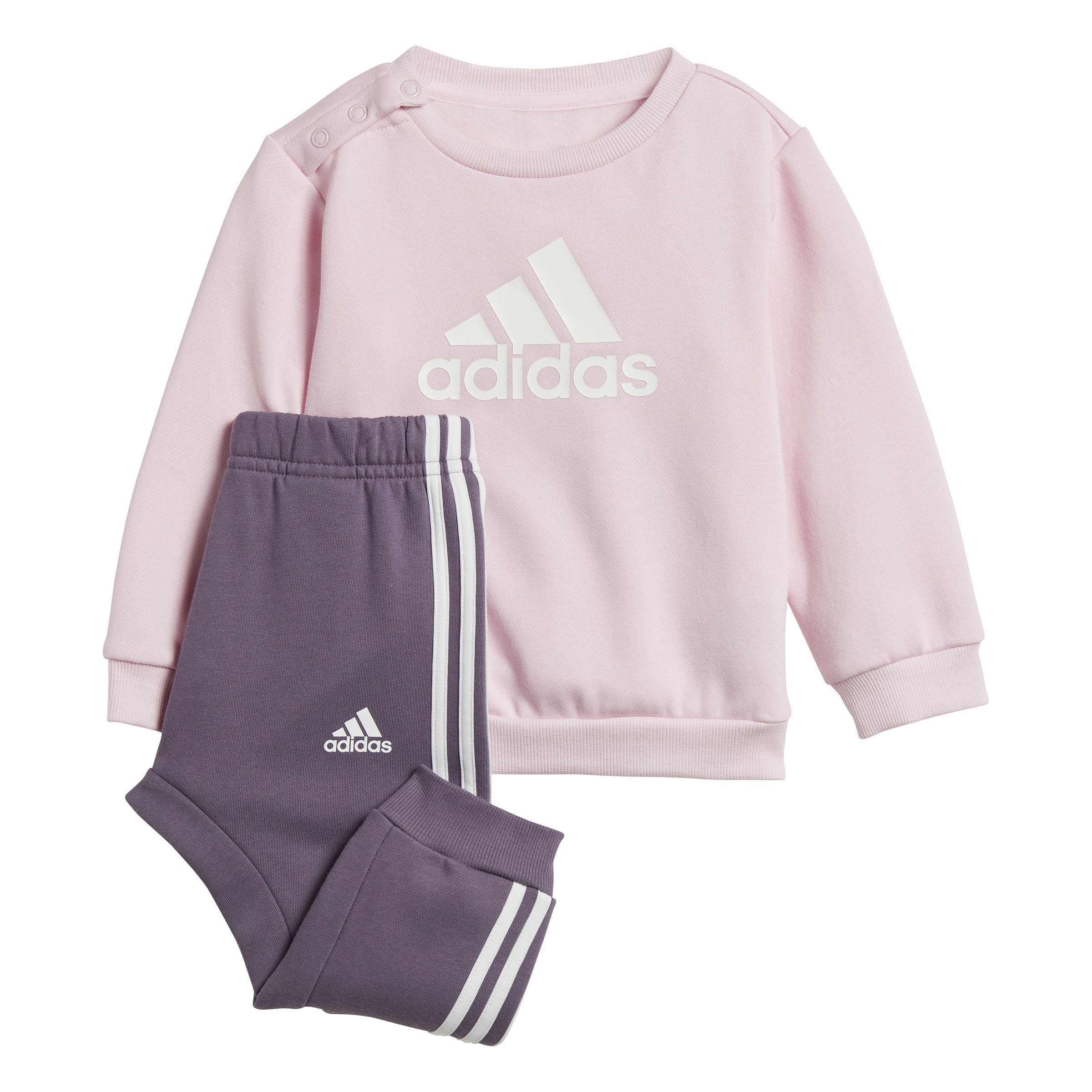 adidas I Bos Logo Mädchen Jogginganzug Trainingsanzug pink