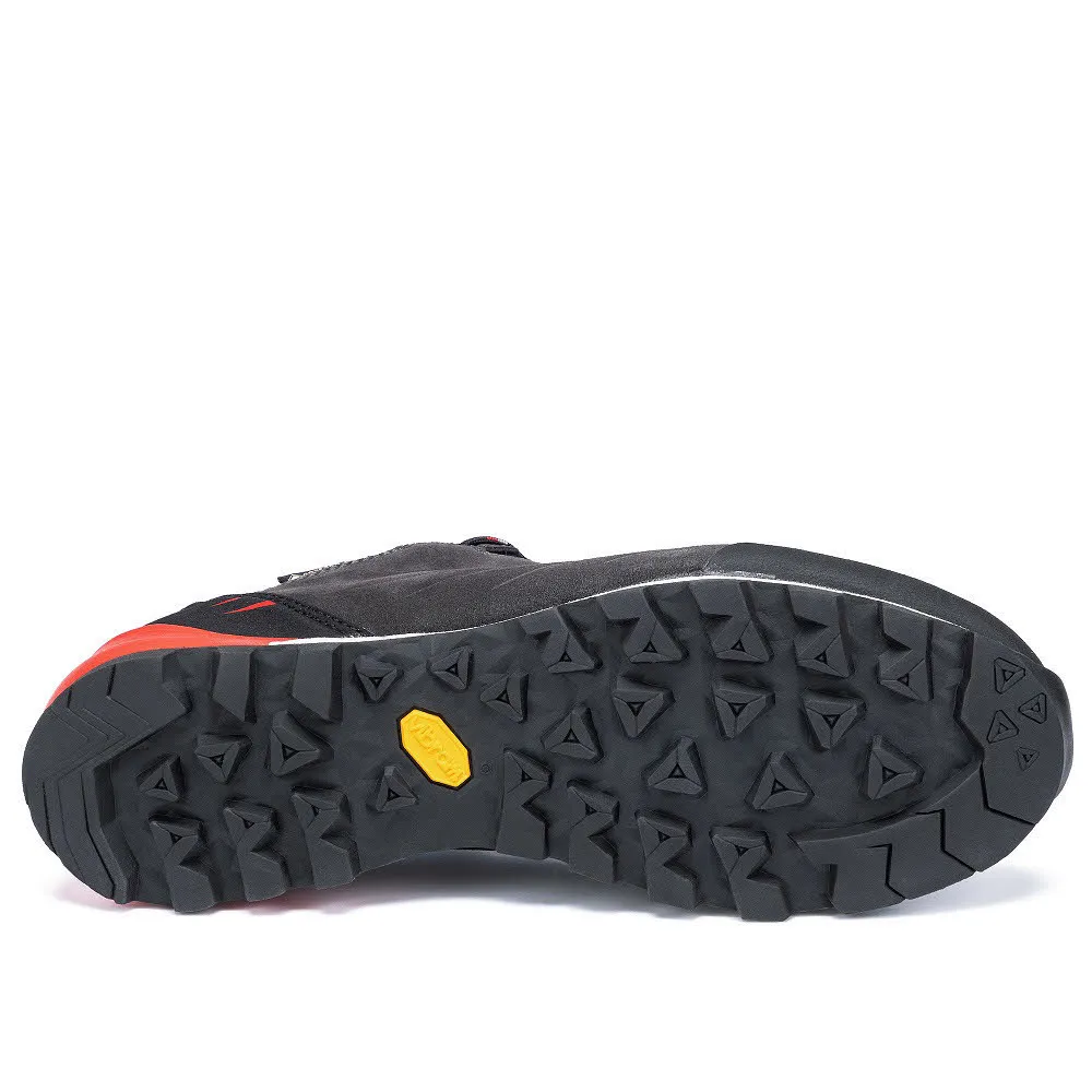 Hanwag Makra Pro Low Bunion GTX Herren Wanderschuhe Low Zustiegsschuhe aspahlt/red