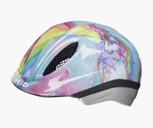 KED Einhorn Paradies-Meggy II Originals Mädchen Fahrradhelm Helm pink