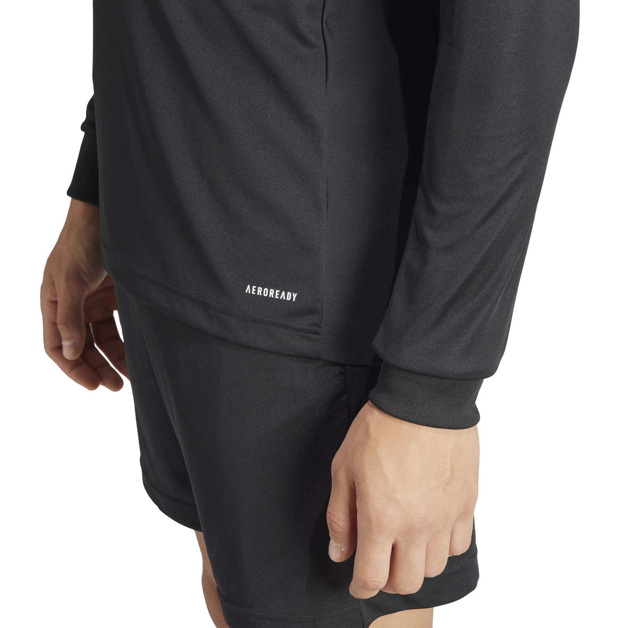 adidas REF 24 Jersey Schiedsrichter-Trikot Langarmshirt Herren schwarz