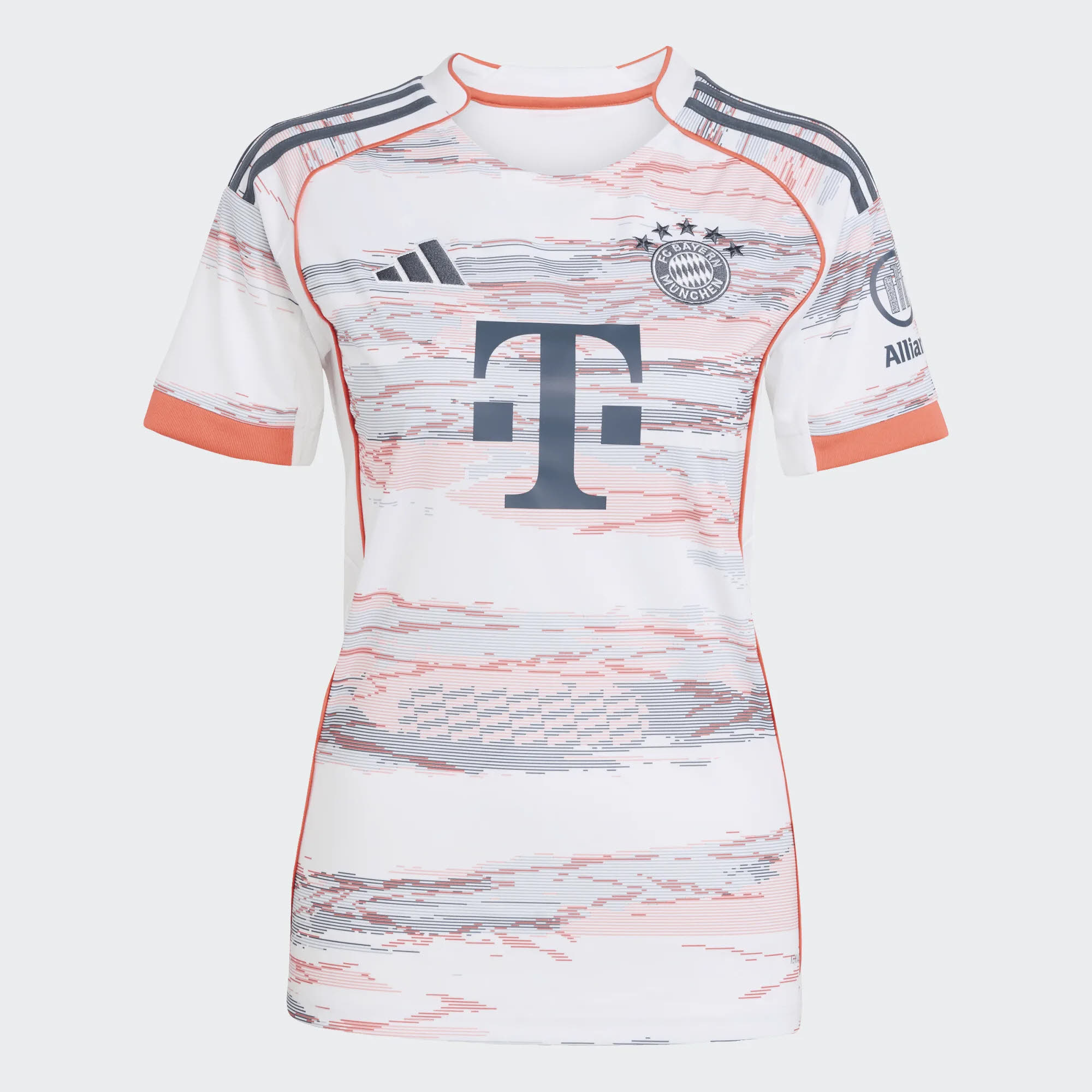 adidas FC Bayern München 25/26 Auswärtstrikot Damen weiß